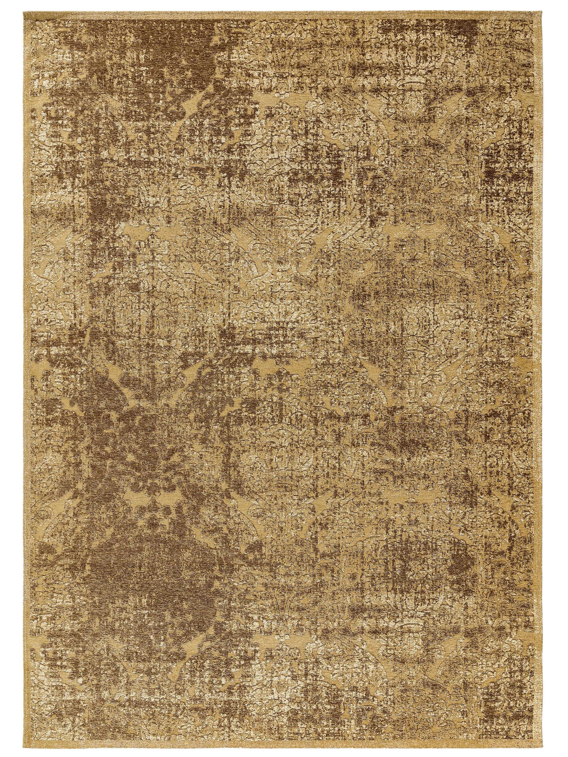 FLACHGEWEBETEPPICH Frencie Braun 80x165 cm - Braun, Textil (80/165cm) - benuta Nest