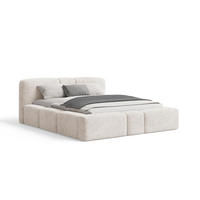 POLSTERBETT Monte180x200 cm- Bettkasten und Stauraum - Doppelbett mit Stabilem Metallrahmen - Beige - Beige, Holzwerkstoff (180/200cm) - Chilly