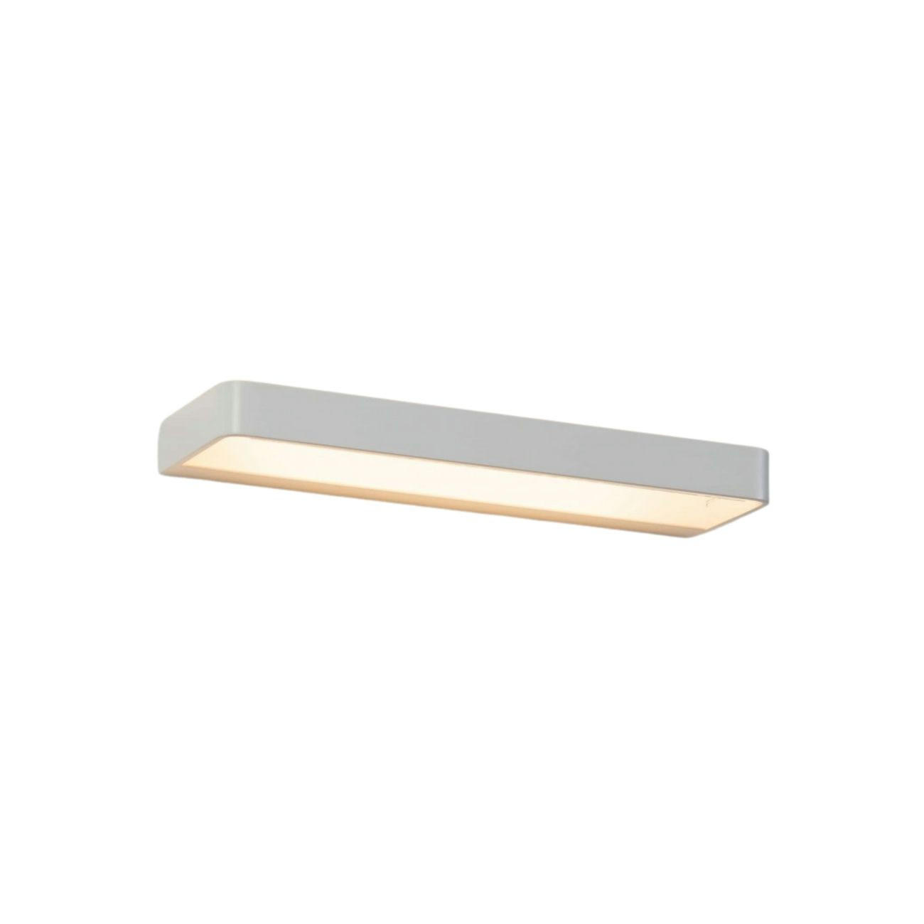 WANDLEUCHTE Verso, Weiß, 38cm - Weiß, Metall (38/38/4.2cm) - KOSILUM