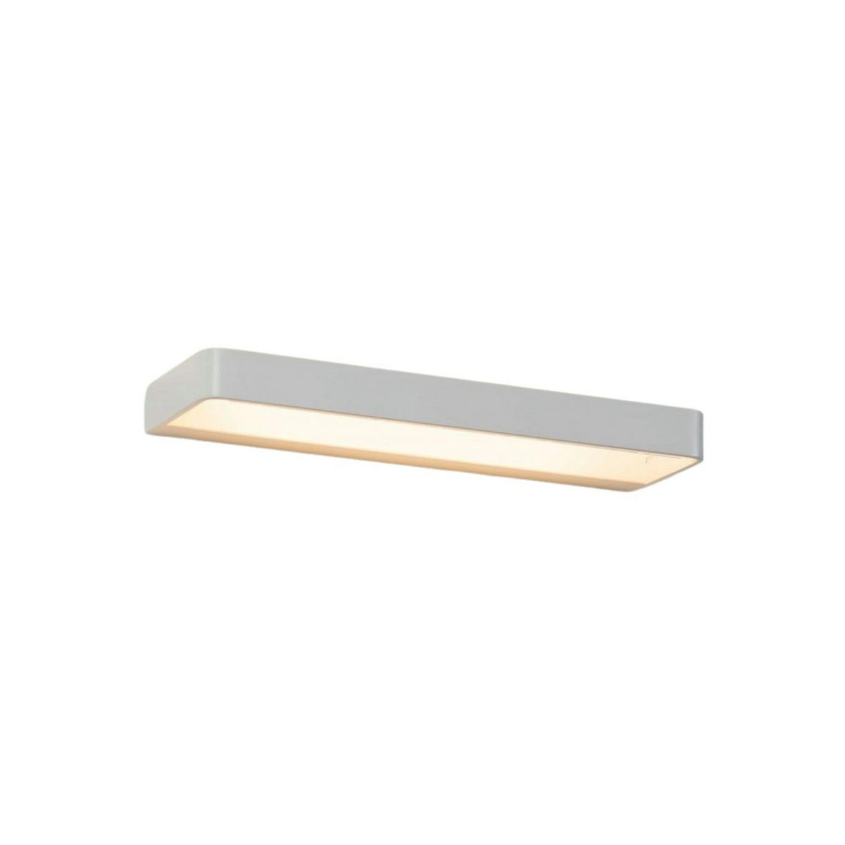 WANDLEUCHTE Verso, Weiß, 38cm - Weiß, Metall (38/38/4.2cm) - KOSILUM