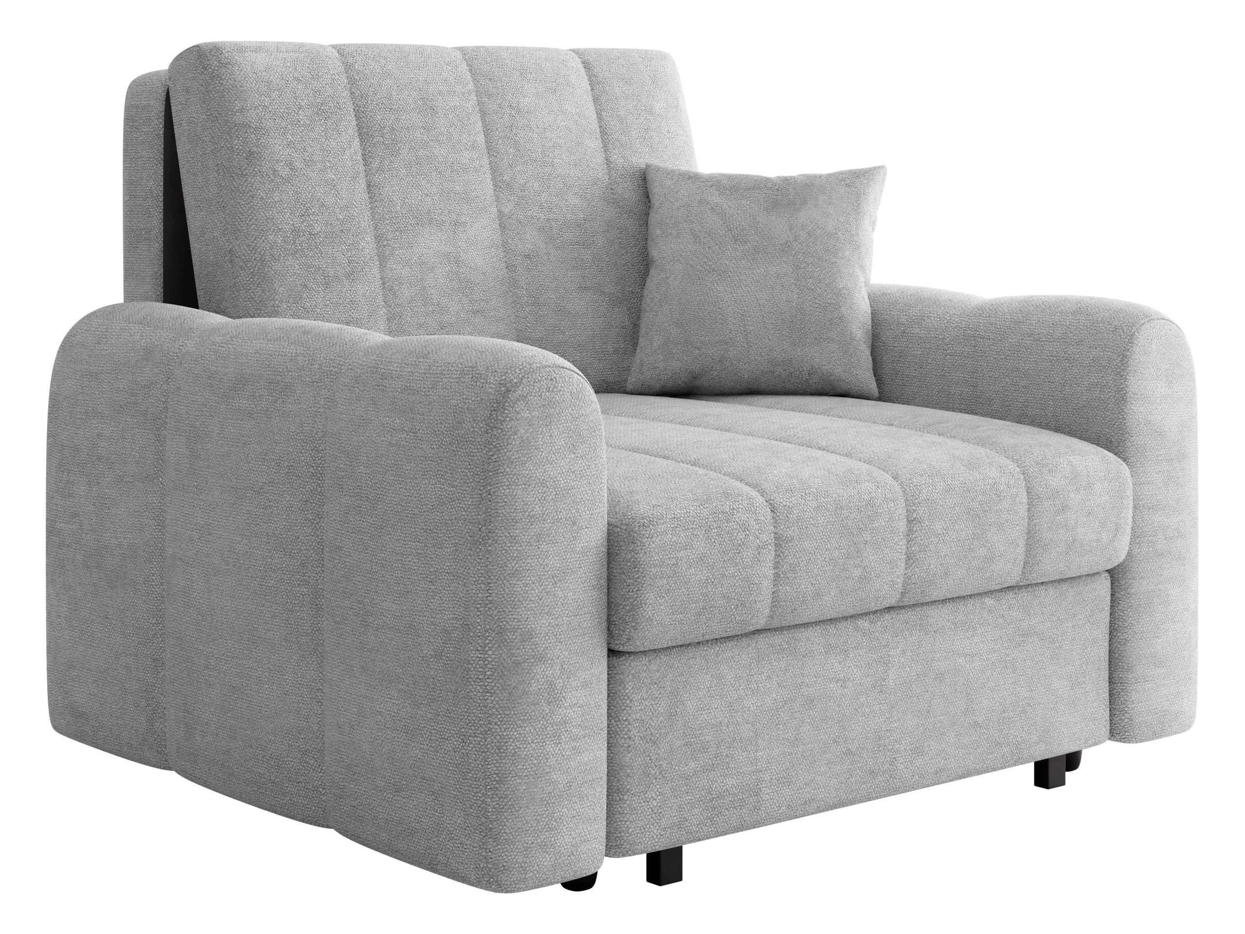 Mirjan24 Schlafsessel Hellgrau 118x85x98 cm