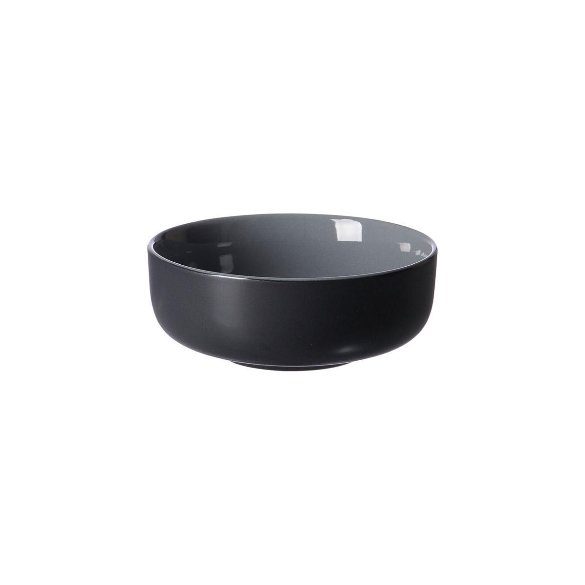 TELLER UND SCHALENSET Jasper schwarz 24er Set - Schwarz, Keramik (1/1/1cm) - Ritzenhoff Breker