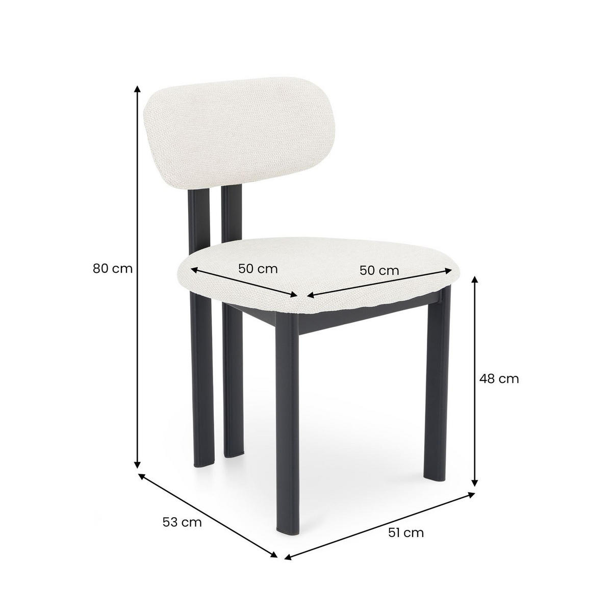 ESSGRUPPE ARVIKA FRANCA 5er Set schwarz - Schwarz, Holzwerkstoff - IDIMEX