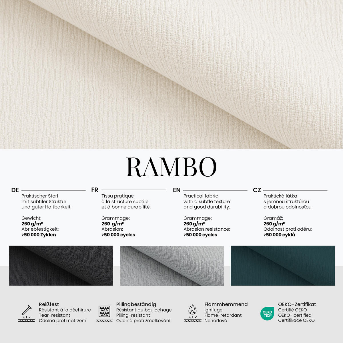 POSTEL BOXSPRING SOLVEN 140/200 - Tmavě šedá Jersey - Topper Visco - H4 - černá/tmavě šedá, textil/plast (140/200cm) - MKS