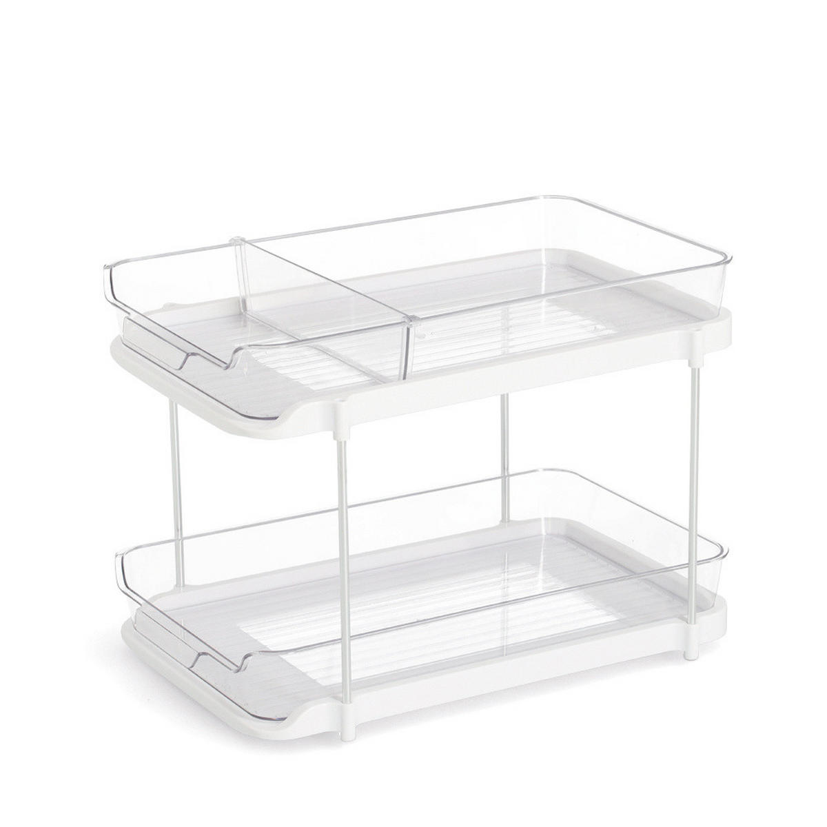 KÜCHENSCHRANK-ORGANIZER Compacta 33,3/21,3/23,5 cm - Transparent, Kunststoff (21.3/23.5/33.3cm) - ZELLER