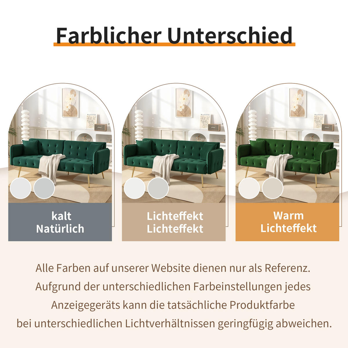 SCHLAFSOFA aus Velours 215x81,5 cm in Grün mit verstellbarer Rückenlehne - Grün, Textil (215/41/81.5cm) - Modfu