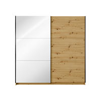 KLEIDERSCHRANK Eiche Artisan 151/207/55 - Eiche Artisan, Holzwerkstoff (151/207/55cm) - RAUMHIRSCH FURNITURE