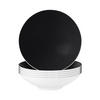 SUPPENTELLER Life Fashion Glamorous Black ø 20 cm 6er Set - Schwarz, Keramik (20cm) - Seltmann Weiden