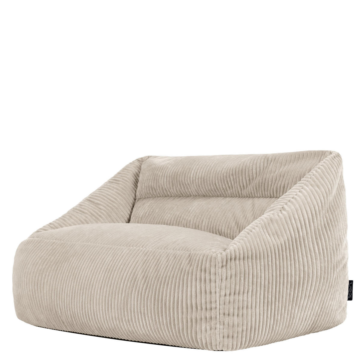 KINDERSITZSACK Sofa Cecilia - Beige, Textil (95/44/55cm) - icon