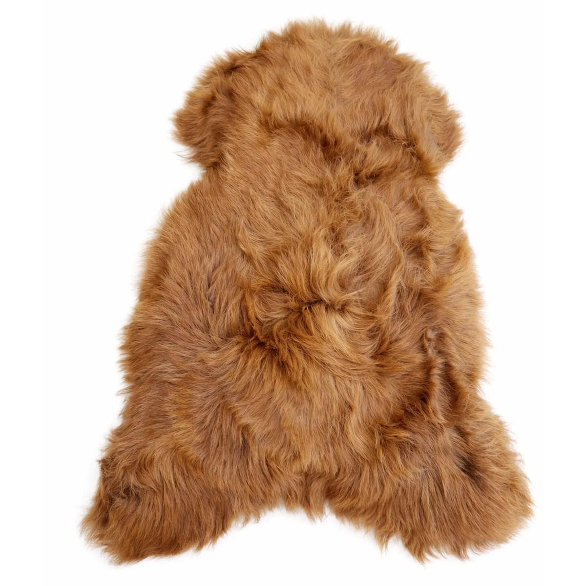 SCHAFFELL Langhaar skandinavisch weich chromfrei Ginger ca. 115 cm - Rotbraun, Fell (65/115cm) - Provellus