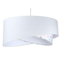 HÄNGELEUCHTE Weiß 50/23 cm - Weiß, Kunststoff (50/1/23cm) - ONZENO