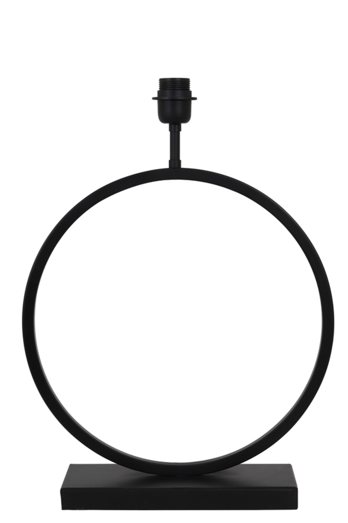Light & Living Lampenfuss Schwarz 12.5x53x40 cm