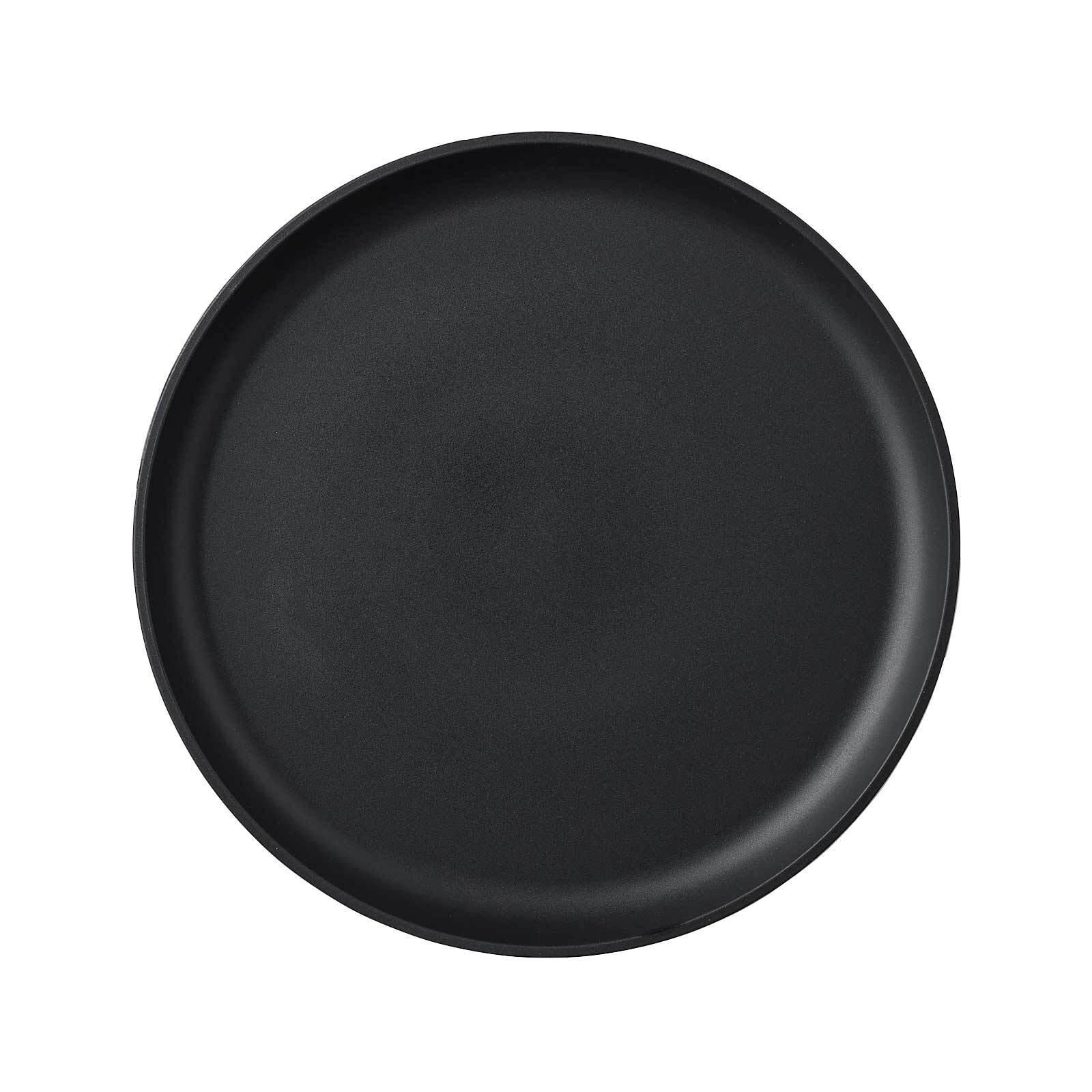 FRÜHSTÜCKSTELLER Silueta Nordic Black ø 23 cm - Schwarz, Kunststoff (23cm) - Mepal