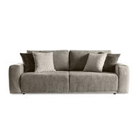 SOFA Alcamo Braun, Schlafsofa - Braun, Holzwerkstoff/Textil (250/93/118cm) - Bettso
