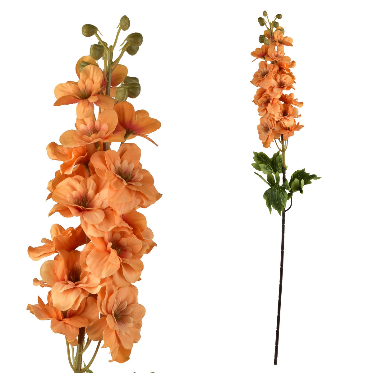 UMĚLÁ OSTRŮŽKA VIRIDIS, 85 cm, bílá - pomerančová, plast (85cm) - Mondex
