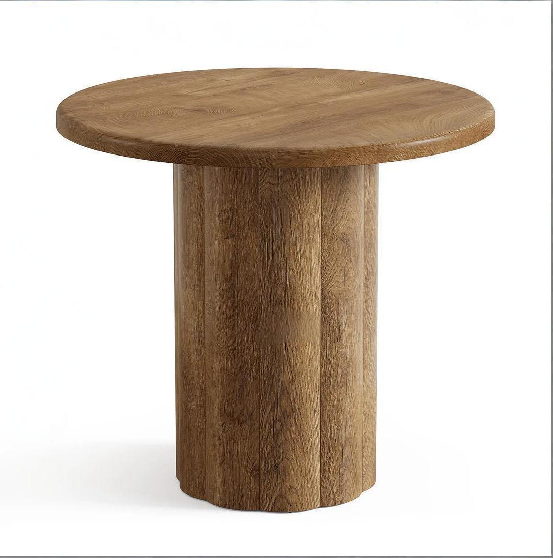 Meubliv Tisch Braun 80x75.5x80 cm