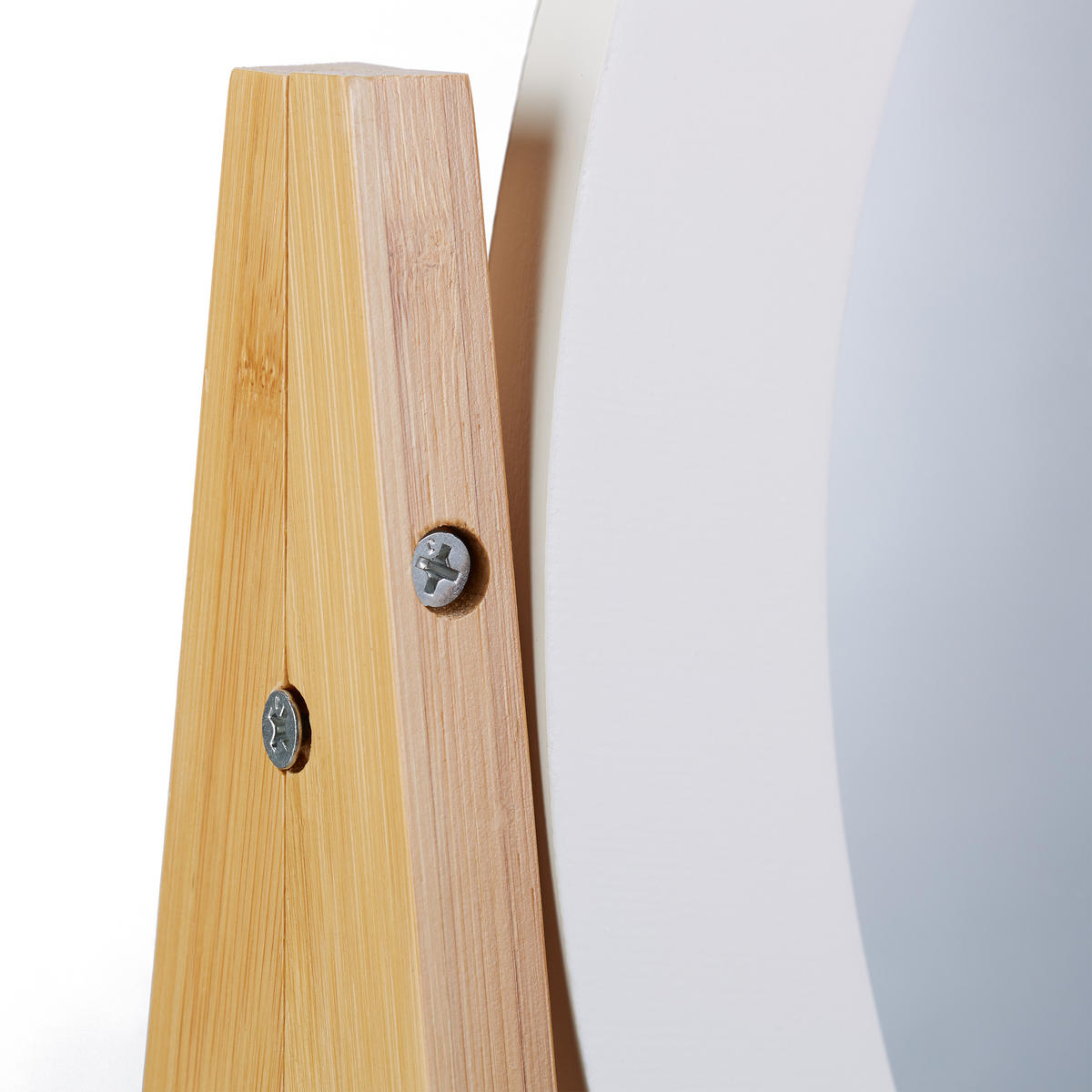 KOSMETIKSPIEGEL - Multicolor, Glas/Holz (43/57/22cm) - Relaxdays