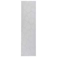 TEPPICH Hellgrau 80/300 cm Kawi - Hellgrau/Grau, Textil (80/300cm) - Beliani