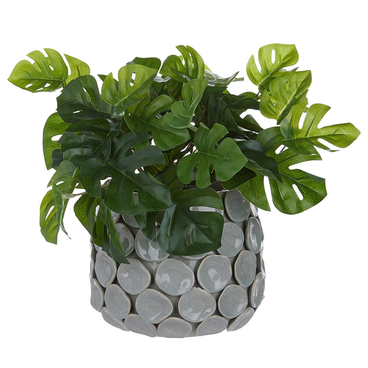 BLUMENTOPF Sky - Grau, Keramik (14cm) - Butlers