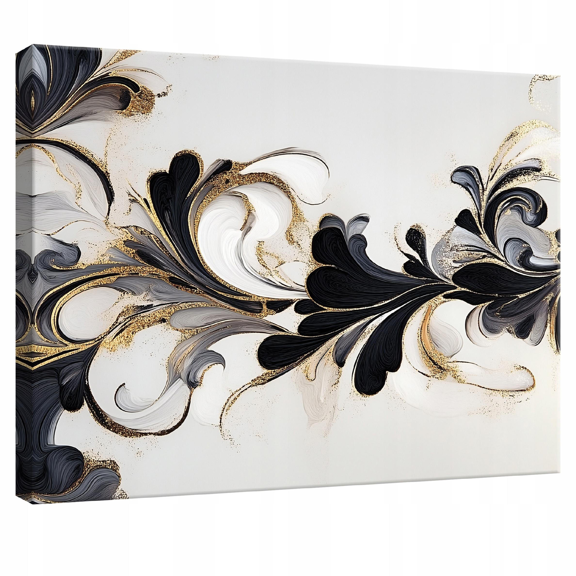 LEINWANDBILD Abstrakt Blumen Modern Wohnzimmer 100x70 - Multicolor, Holzwerkstoff (100/70cm) - Wallarena