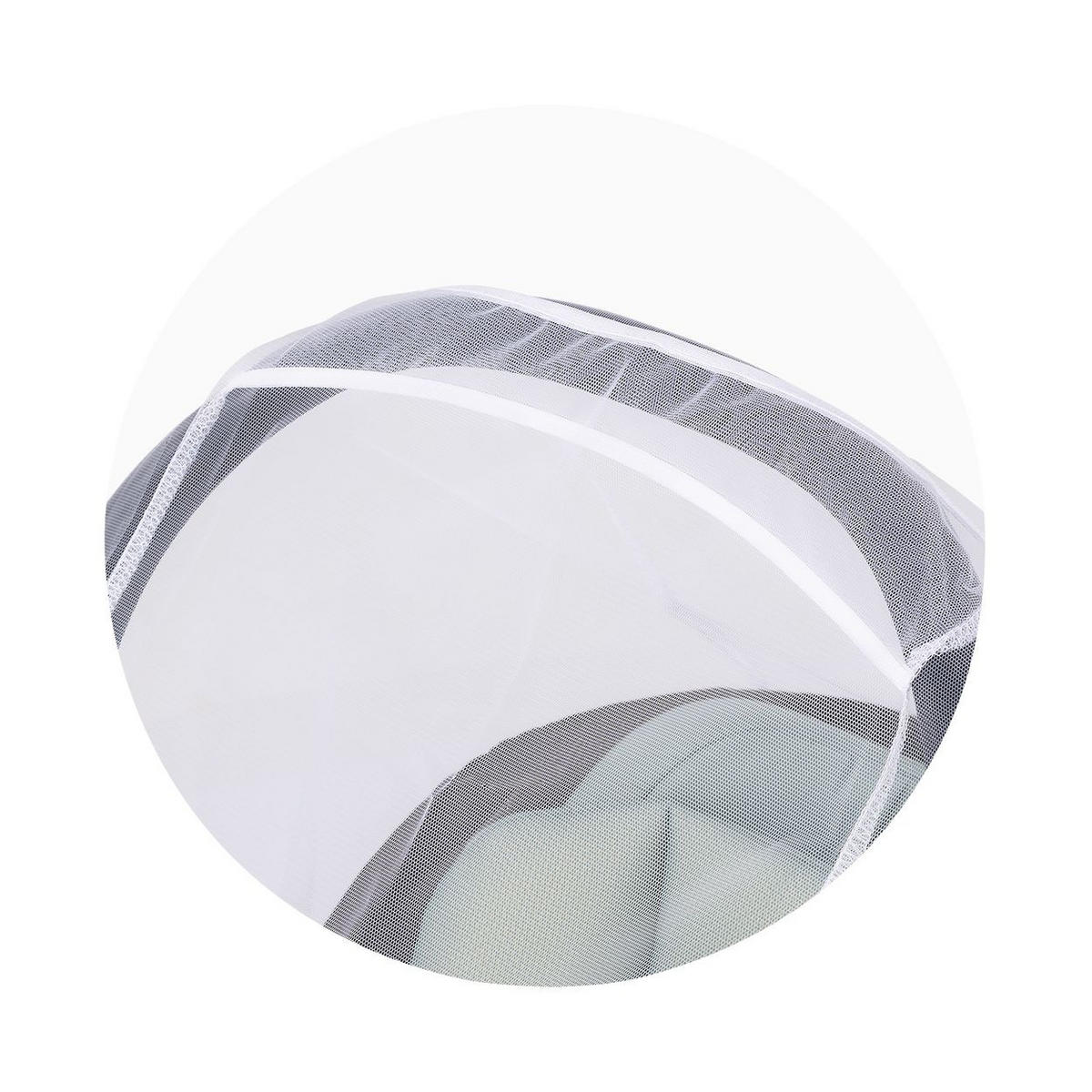 BABYSCHALEN-REGENSCHUTZ Babyschalen-Moskitonetz MKKSTK025 weiß Polyester, ab Geburt, leicht zu reinigen, für unterwegs, kompakt - Weiß, Textil (24/4/21cm) - Chipolino