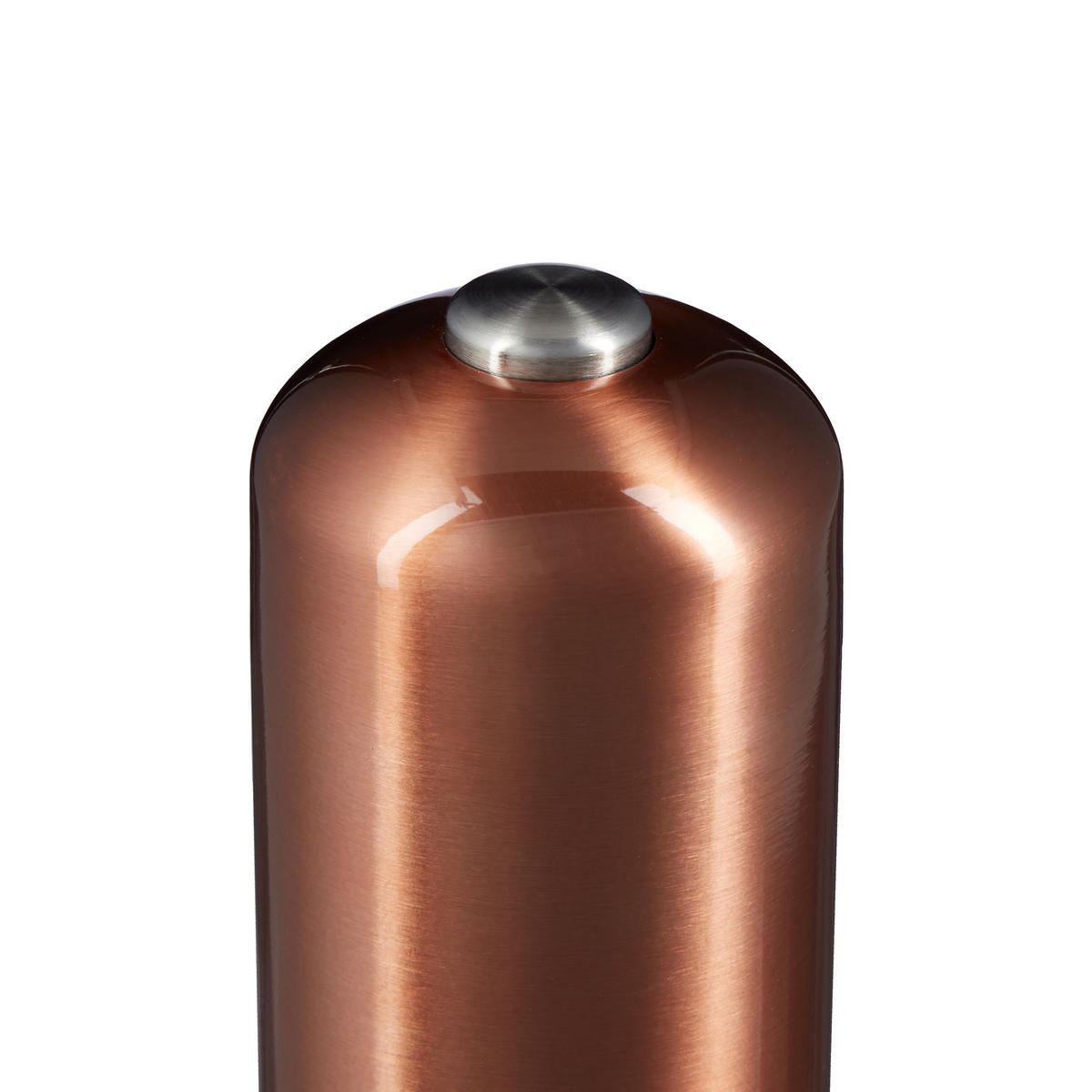 ELEKTRISCHE Pfeffermühle - Kupferfarben, Keramik/Metall (5/23/5cm) - Relaxdays