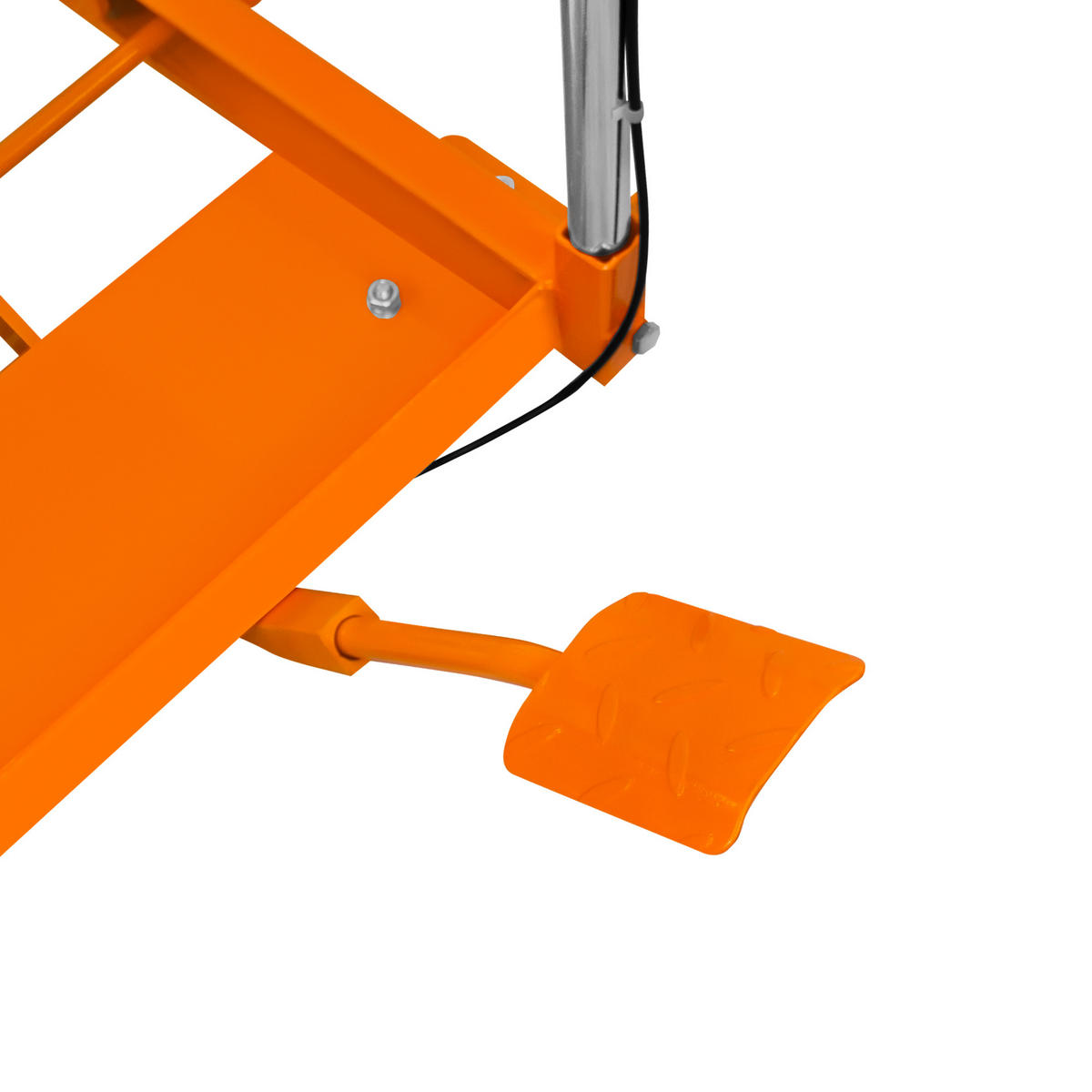 HUBTISCH Hydraulisch - Orange, Metall (110/51/91cm) - Monstershop