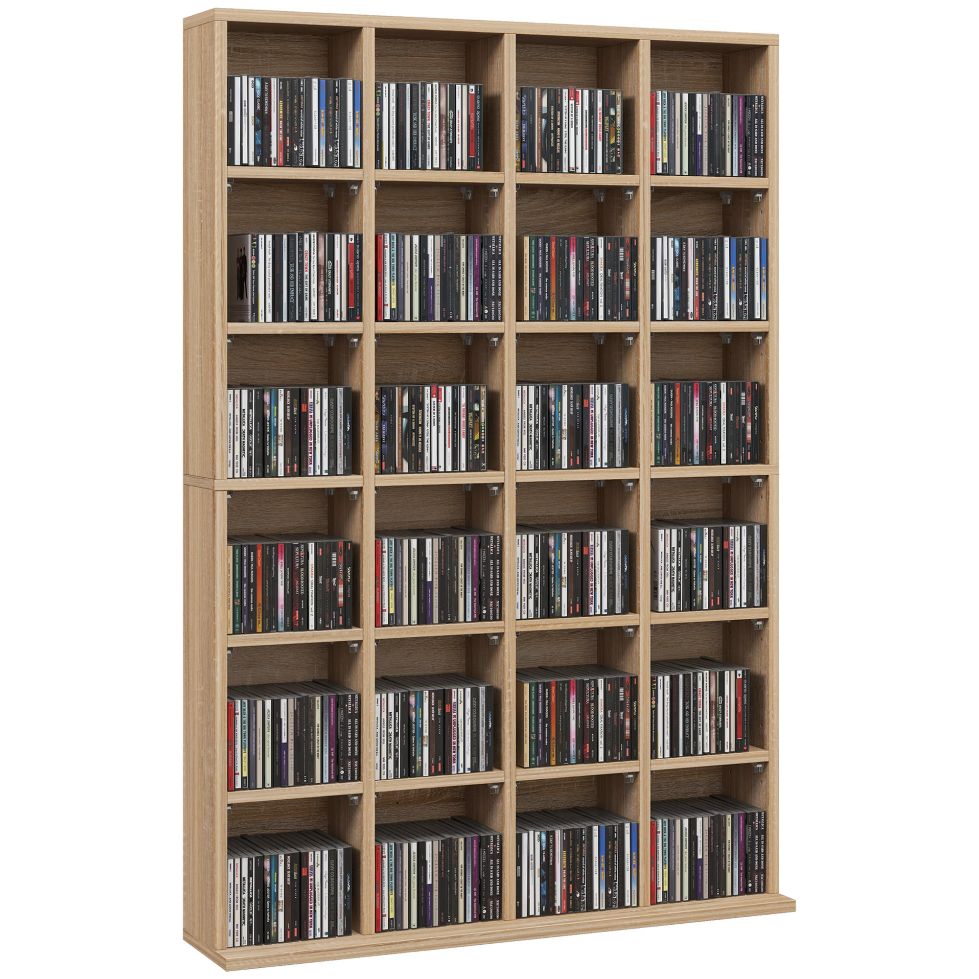CD-REGAL DE-14443 Naturholz - Naturfarben, Holzwerkstoff (20/130.5/89cm) - ComfortXL