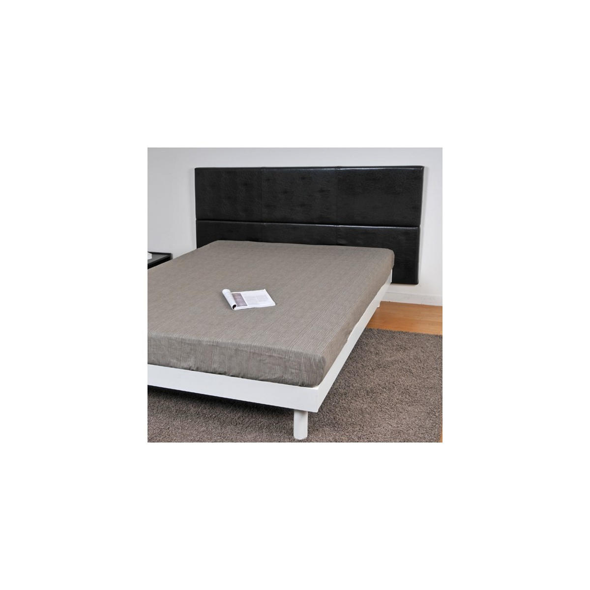 KOPFTEIL / 174cm - Schwarz - Schwarz, Metall (5/90/174cm) - Weber Industries