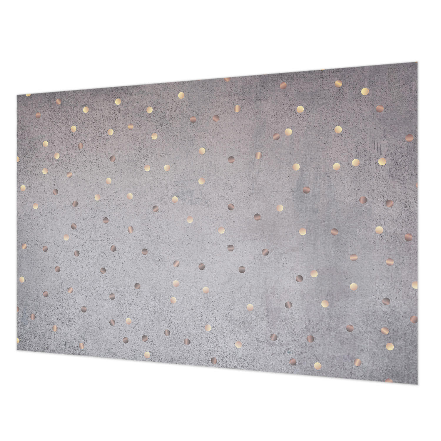 FOTOTAPETE 152x104 cm - Symmetrische Punkte - Grau, Textil (152/104cm) - Wallfluent