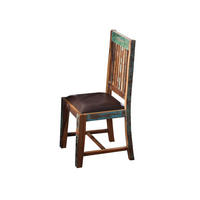 STUHL Massivholz 45 x 45 x 100 cm mehrfarbig NATURE OF SPIRIT #56 - Multicolor/Braun, Holz (45/100/45cm) - Massivmoebel24