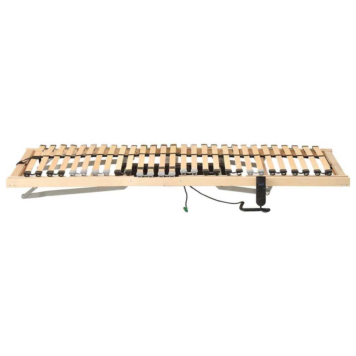 BETT-LATTENROST Haltbar 185/90 cm Braun Massivholz Buche - Braun, Holz (90/190cm) - vidaXL
