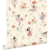TAPETE Elfen 50 x 900 cm - Pink, Papier (50/0.1cm) - ESTAhome