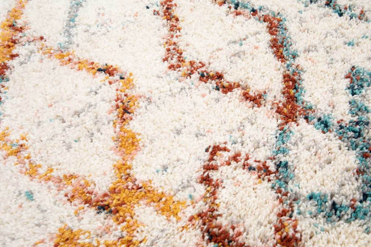 TEPPICH Shaggy dick weich pflegeleicht mehrfarbig - Multicolor, Textil (200/290cm) - AFK Living