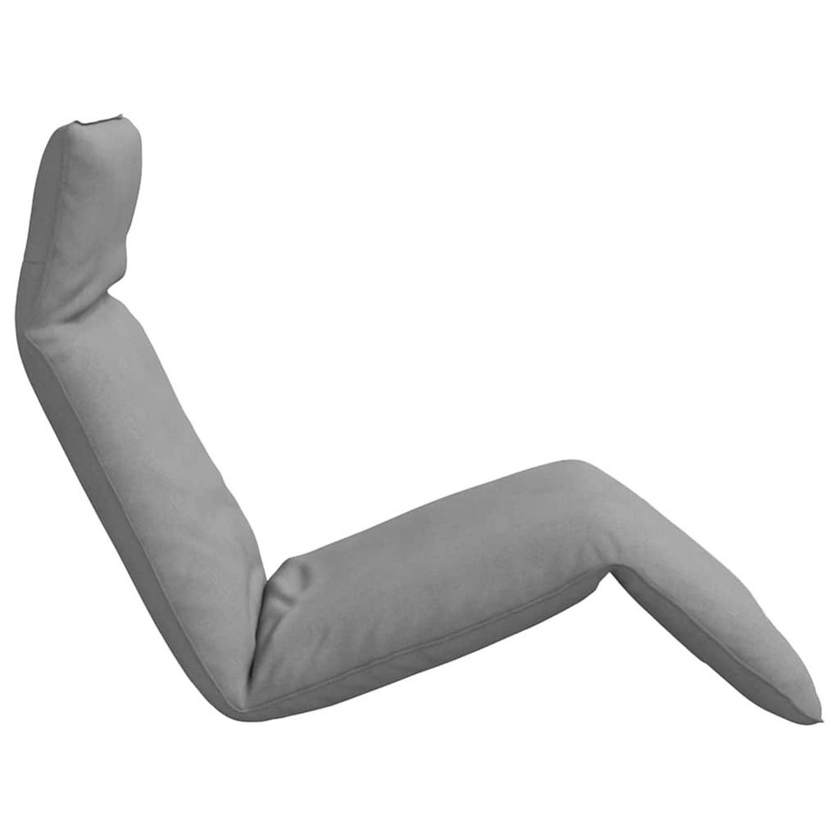 SONNENLIEGE Klappbar Grau 175/54/8.5 Cm Oxford-Gewebe - Grau, Textil (175/8.5/54cm) - vidaXL