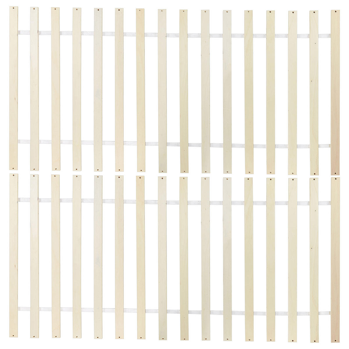 BETT mit Lattenrost 160/200 Kiefernholz Weiß Sabran - Weiß, Holz (160/200cm) - Beliani