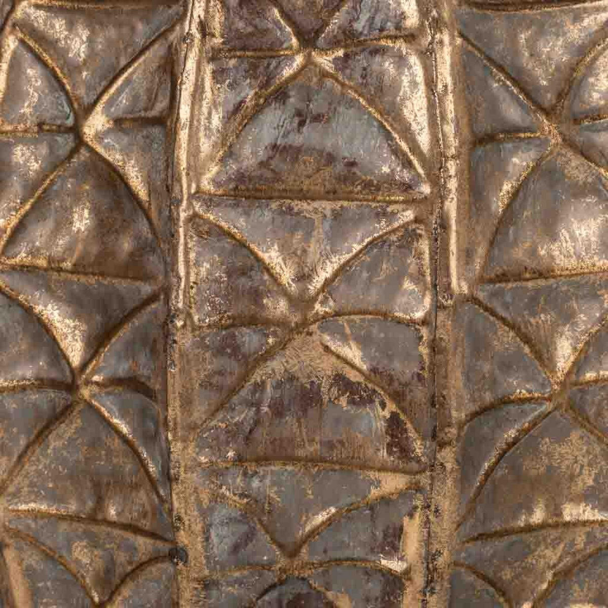 VASE aus Metall, golden, 27x37cm - Goldfarben, Metall (36.5cm) - Wanderlust