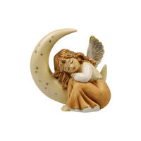 ENGELFIGUR Kleine Traumreise, Steingut, Champagner, 9.5 cm - Beige, Keramik (8.5/9.5/9.5cm) - Goebel