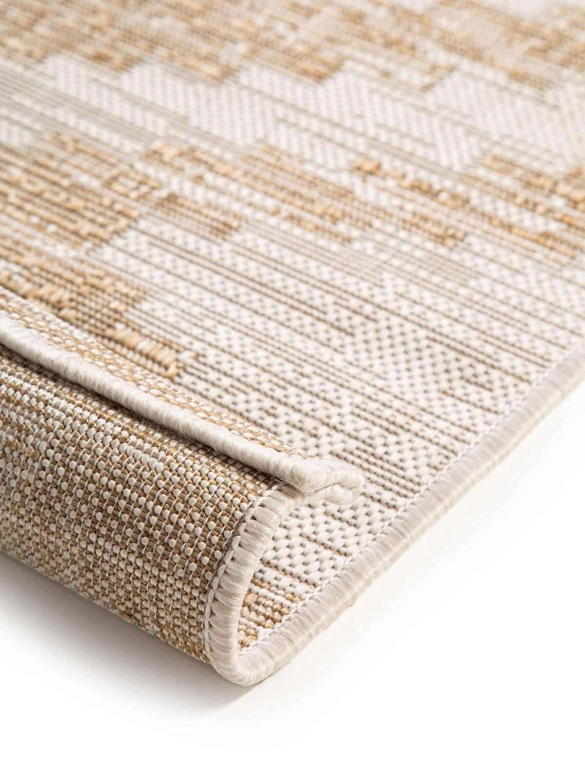 OUTDOORTEPPICH Cleo Cream/Beige 80x150 cm - Creme, Textil (80/150cm) - benuta Nest