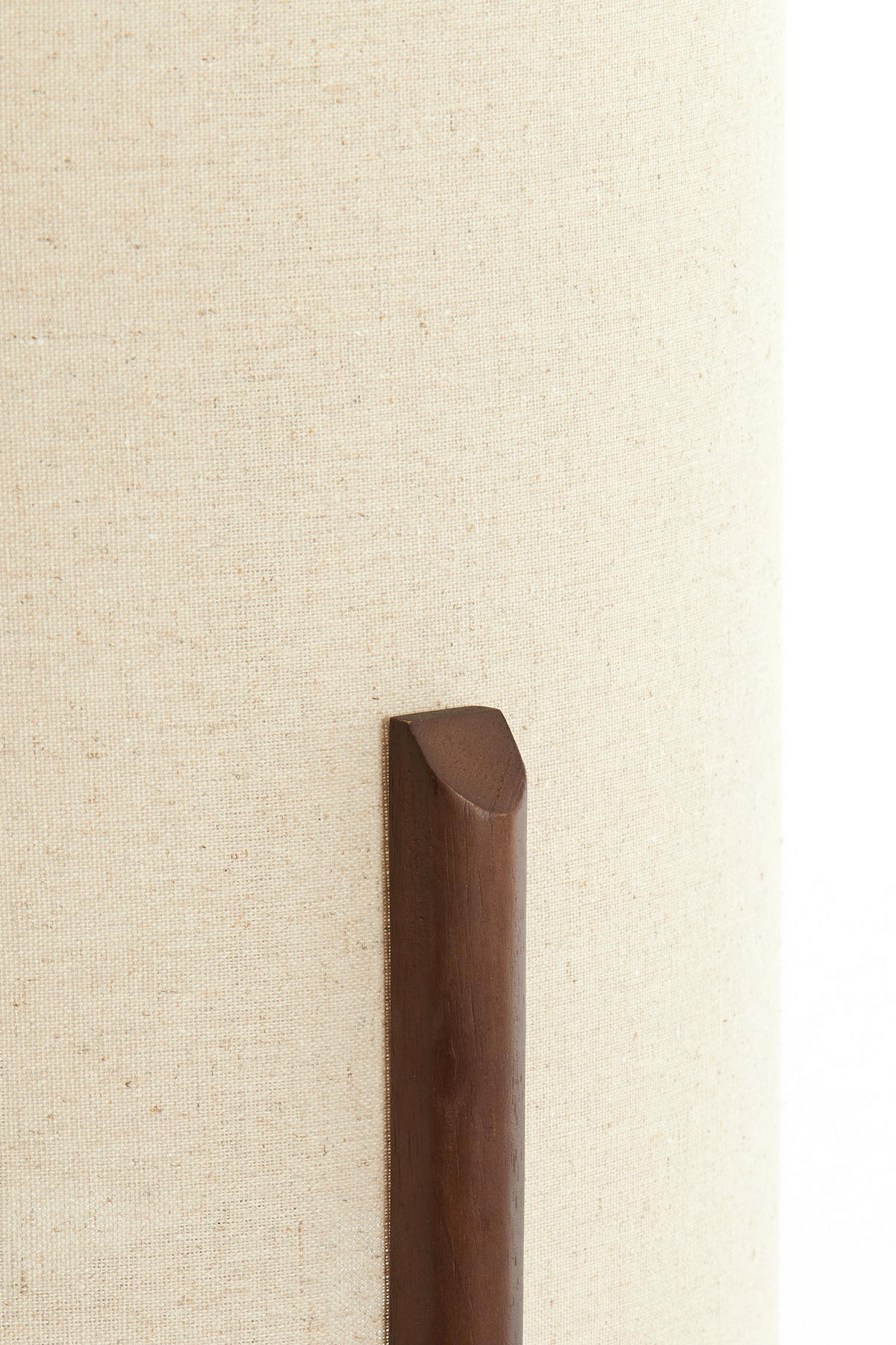 TISCHLAMPE Litto Braun Ø35/58 cm - Dunkelbraun, Holz (35/35/58cm) - Light & Living