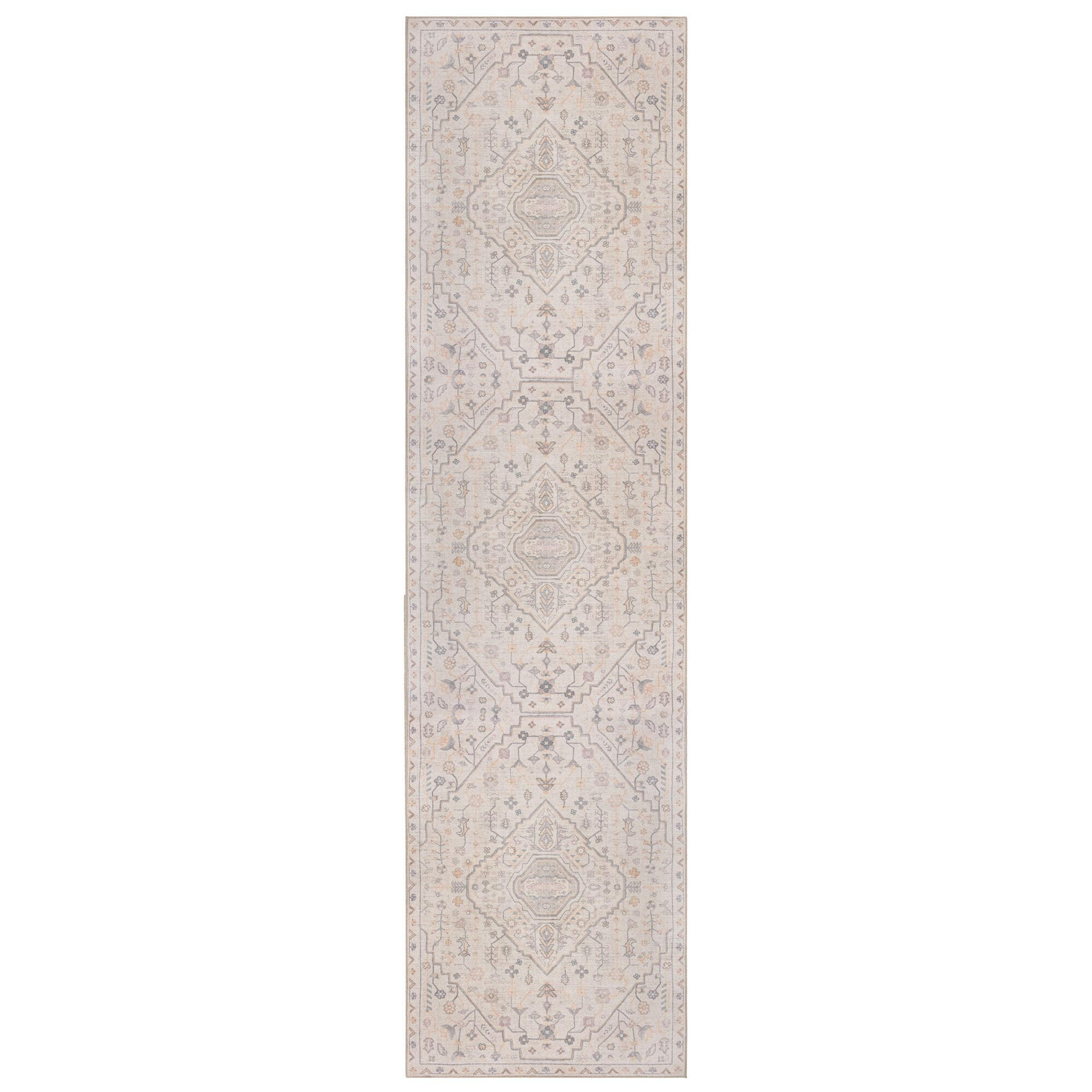 TEPPICHLÄUFER HURST 60/230 cm - Beige, Textil (230/60cm) - KADIMA DESIGN
