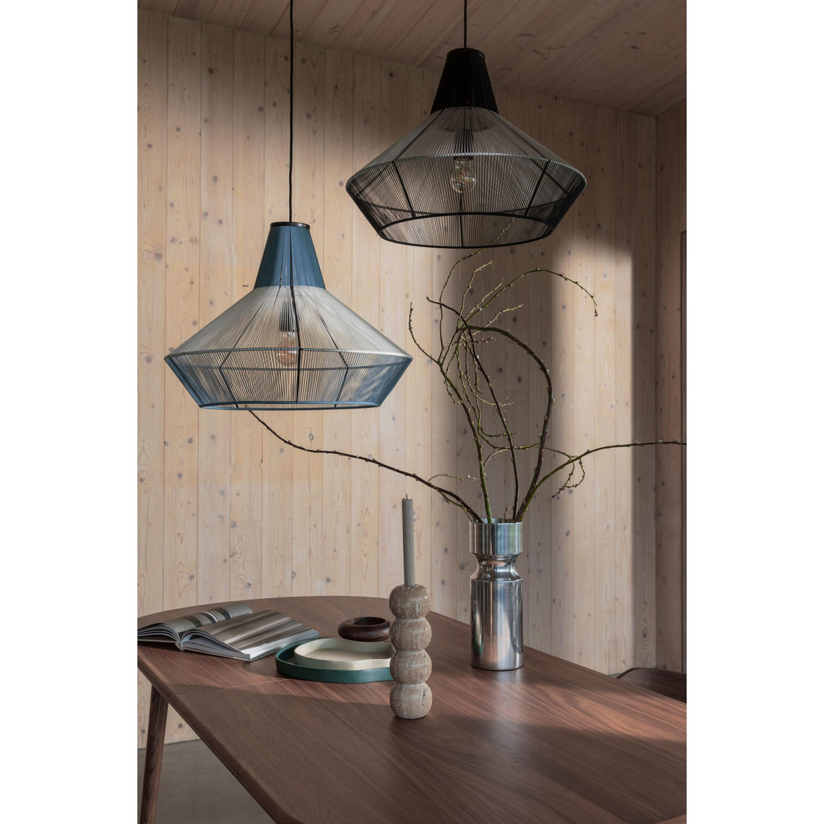 ESSTISCH Twist Ausziehbarer 185/240x90 cm Walnuss - Braun, Holzwerkstoff (240/90/76cm) - Zuiver