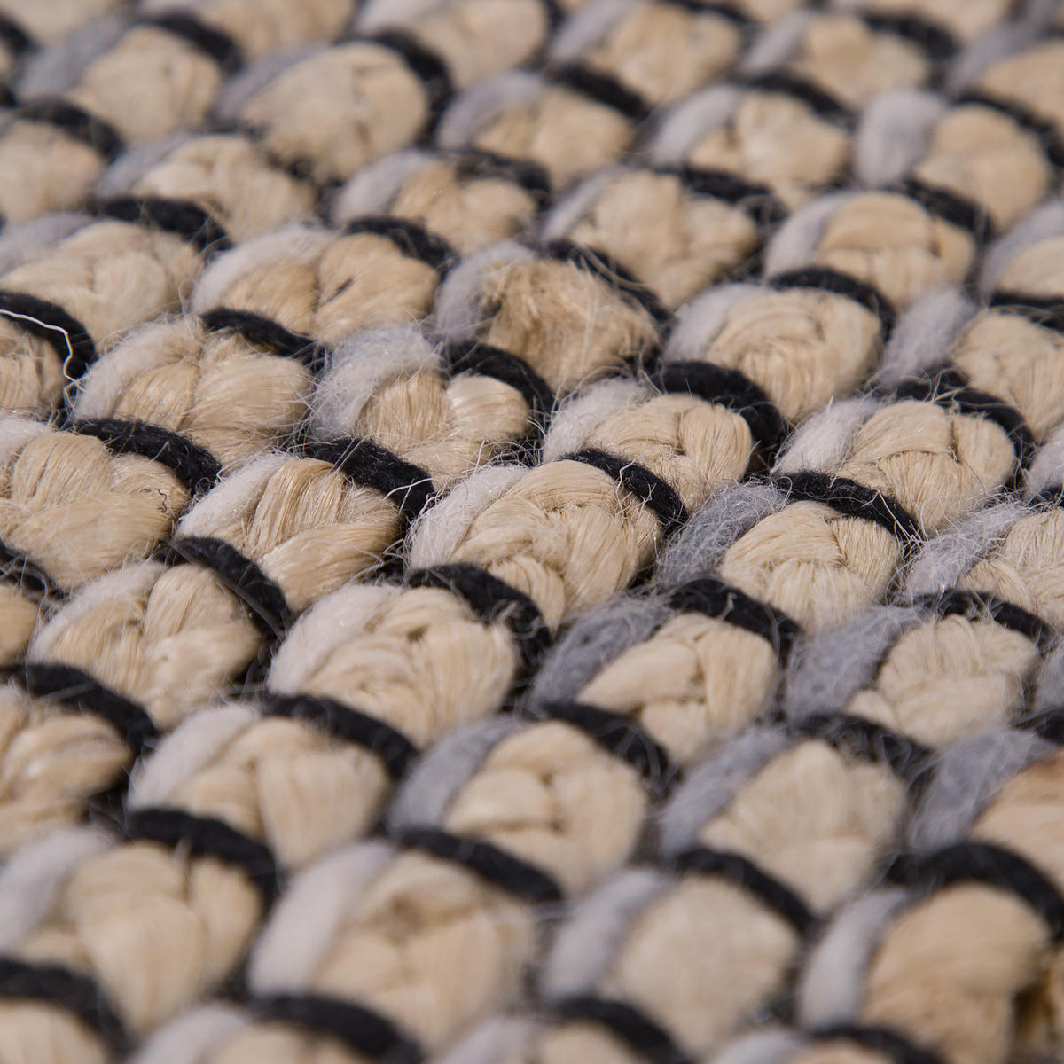 HOCHFLORTEPPICH 160/230 cm Odense 684 - Anthrazit, Textil (160/230cm) - Paco Home