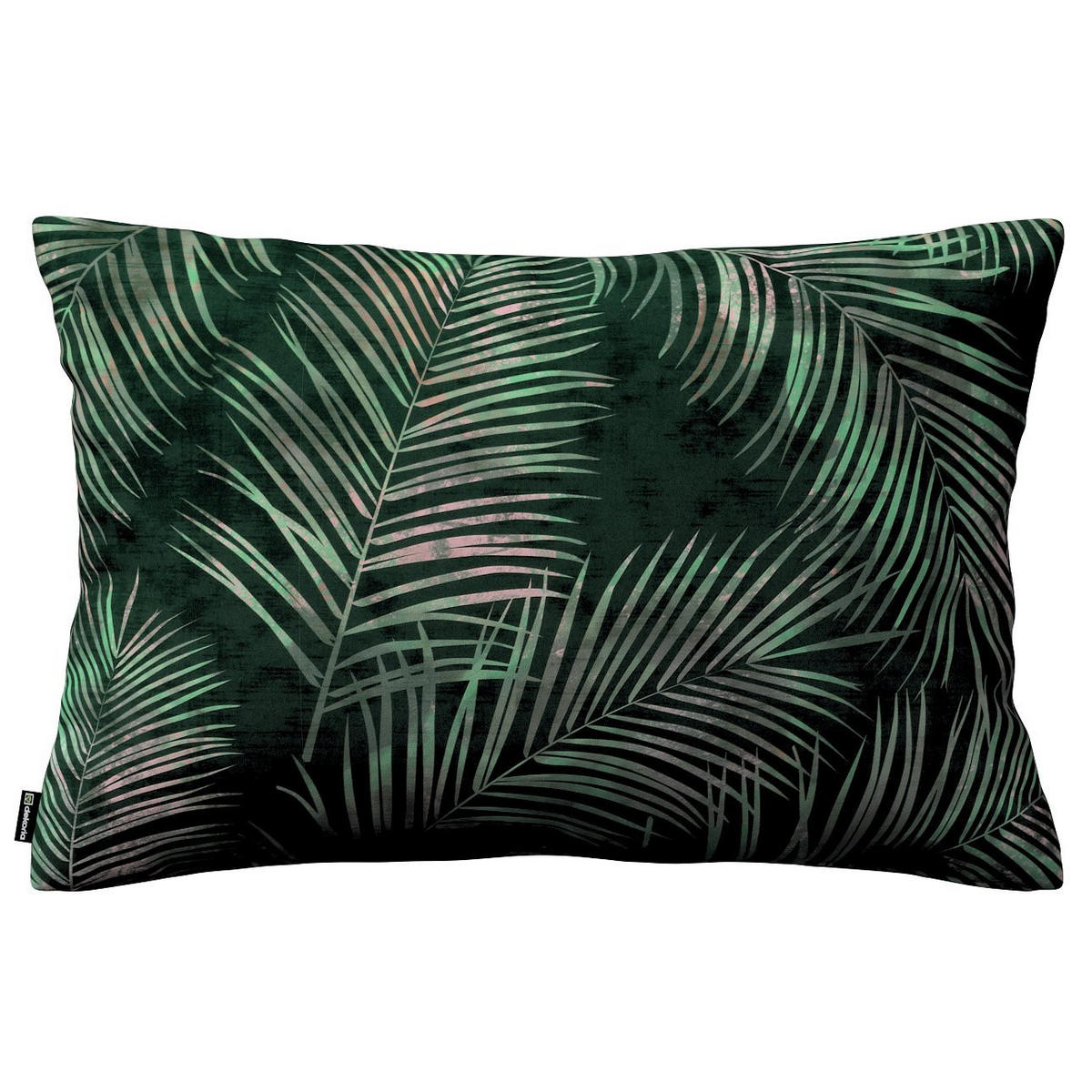 KISSENHÜLLE Velvet grün, 60x40cm - Grün, Textil (40/60cm) - Dekoria