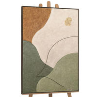 GEMÄLDE Das Flüstern der Täler Schattenfugenrahmen Grau 140x100 cm - Grau, Holz (140/100cm) - YS-art gallery
