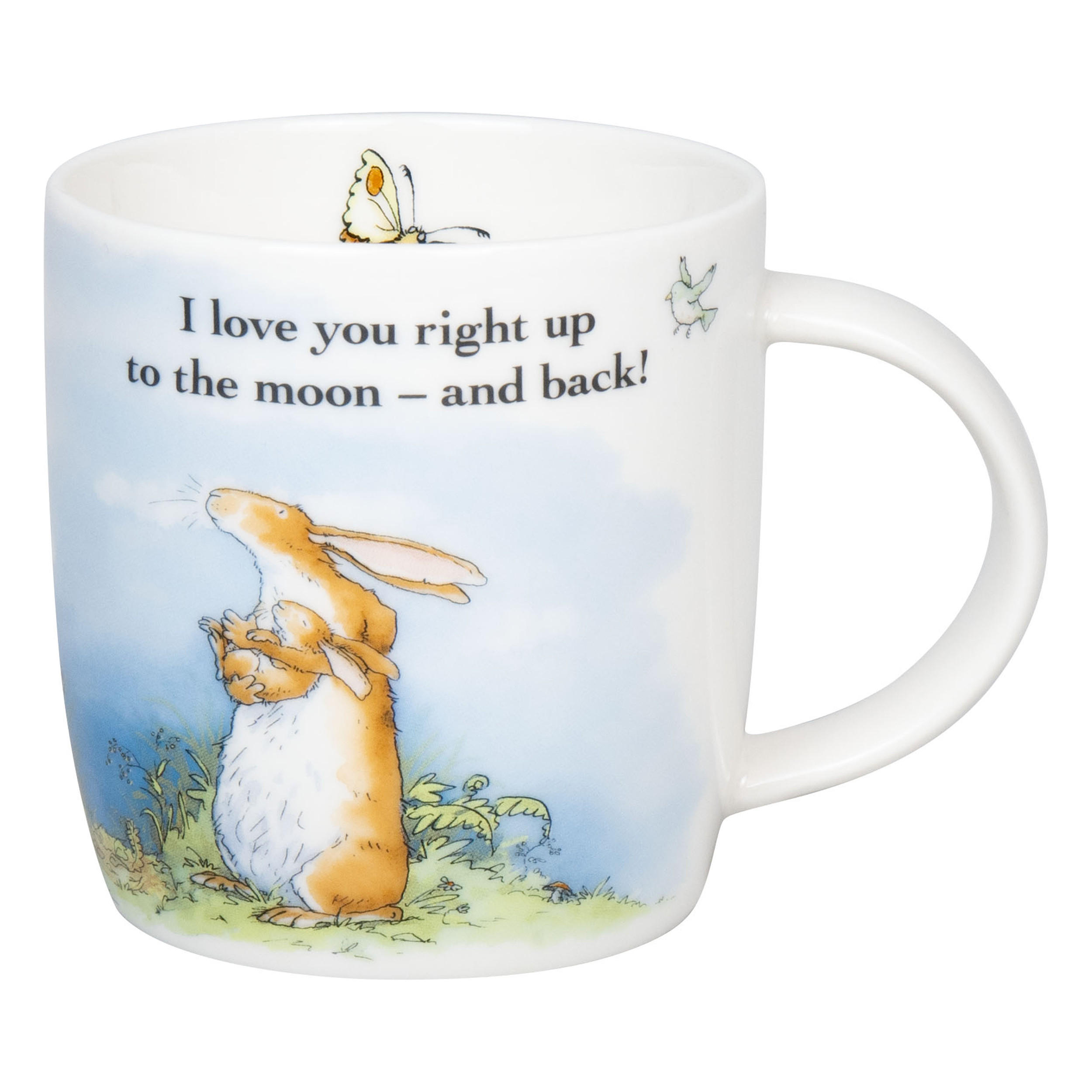 KAFFEEBECHER I love you to the moon - Naturfarben, Keramik (0.4L) - Könitz