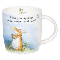 KAFFEEBECHER I love you to the moon - Naturfarben, Keramik (0.4L) - Könitz