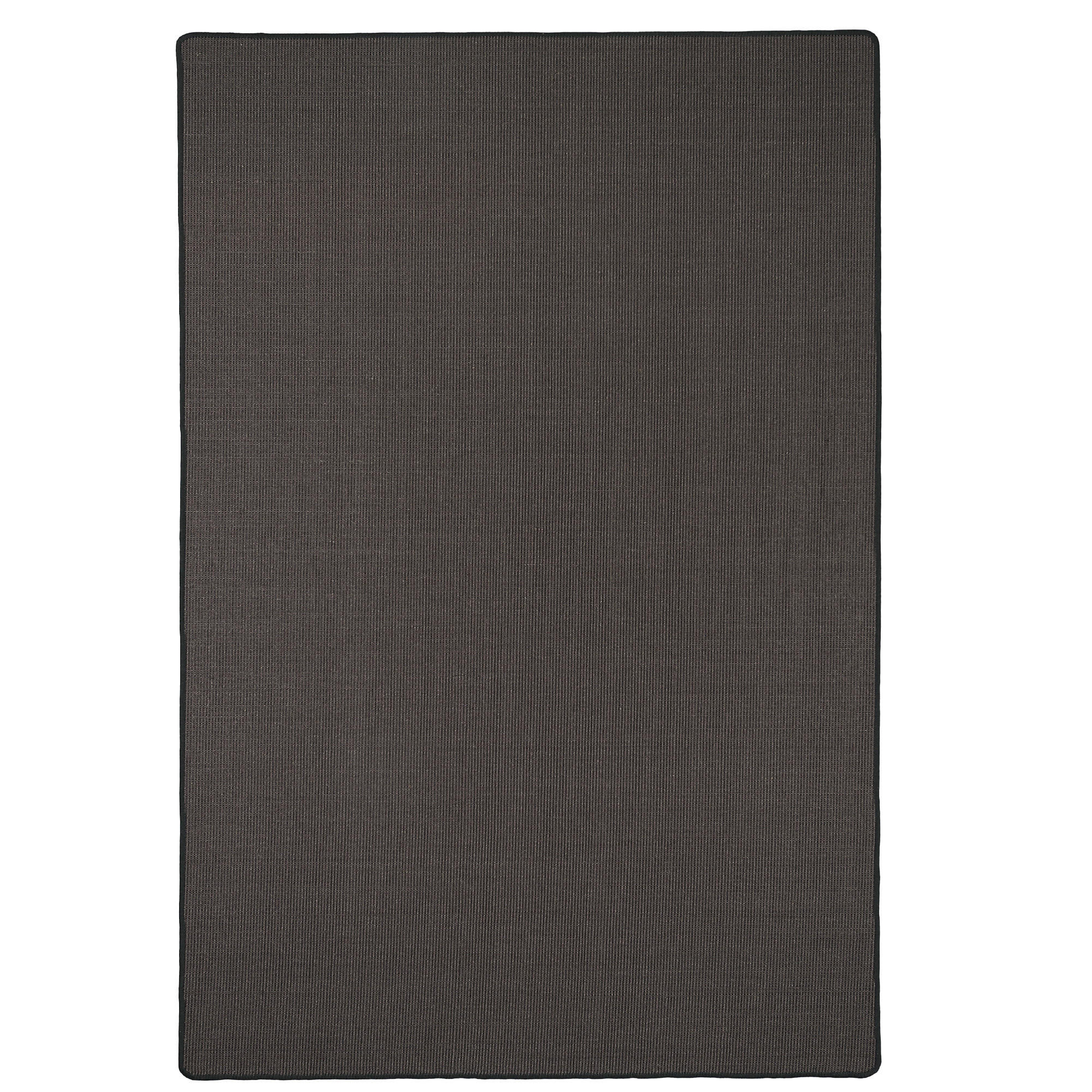 SISAL NATUR TEPPICH KLASSISCH - Schwarz, Textil (200/200cm) - Snapstyle