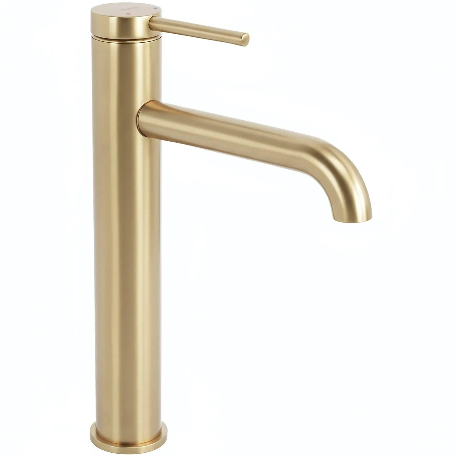 WASCHBECKENARMATUR Rea Spot Brush Gold High - Goldfarben, Metall (12.5/28/10.5cm) - REA