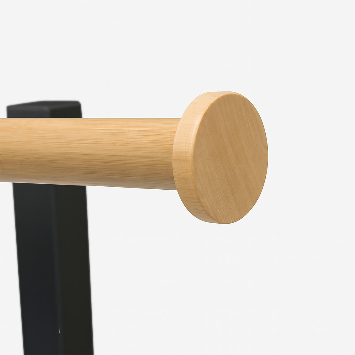 WC-GARNITUR - Schwarz, Holz/Kunststoff (21/65/18cm) - Relaxdays